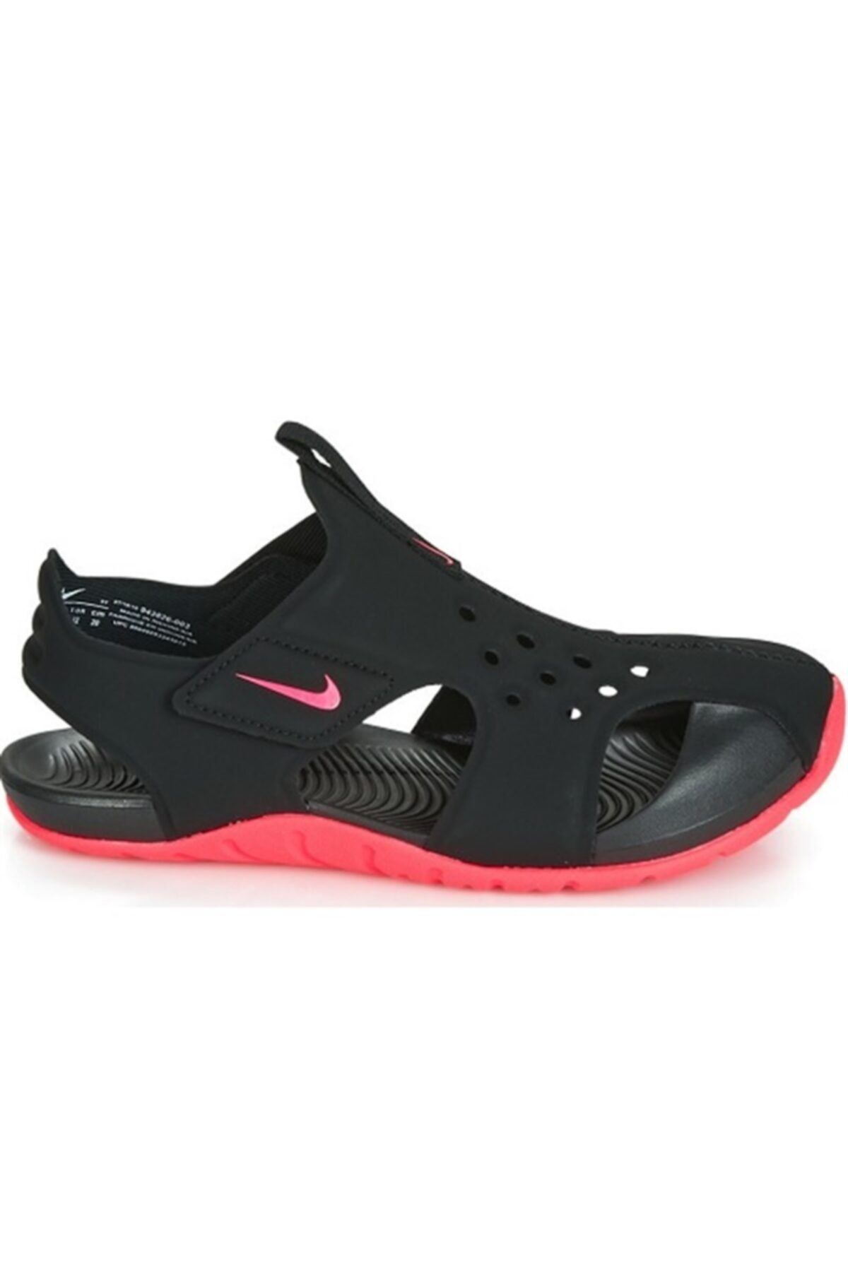 Nike Nıke 943826-003 Sunray Protect 2 (ps) Çocuk Sandalet Siyah Pembe