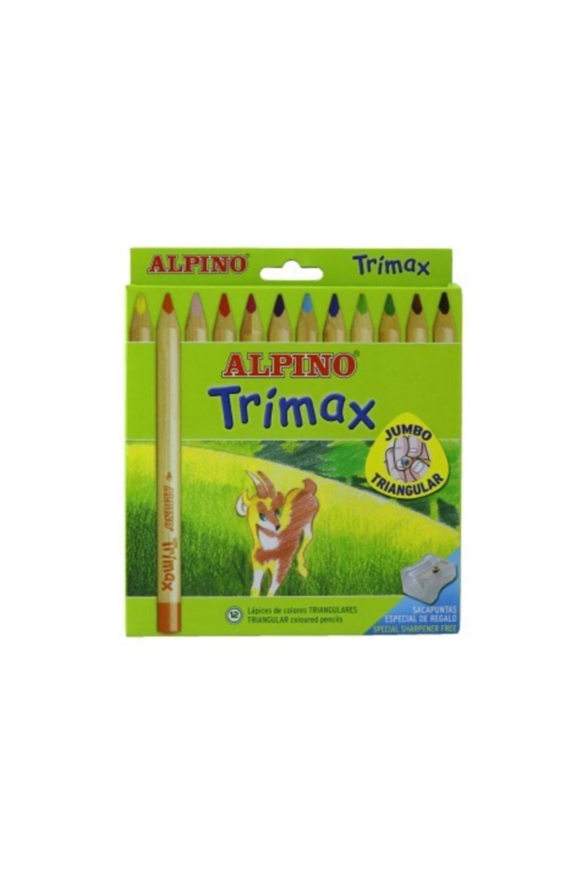 Alpino Alpino Trimax 12 Renk Jumbo Boya Kalemi Alıcı Öder