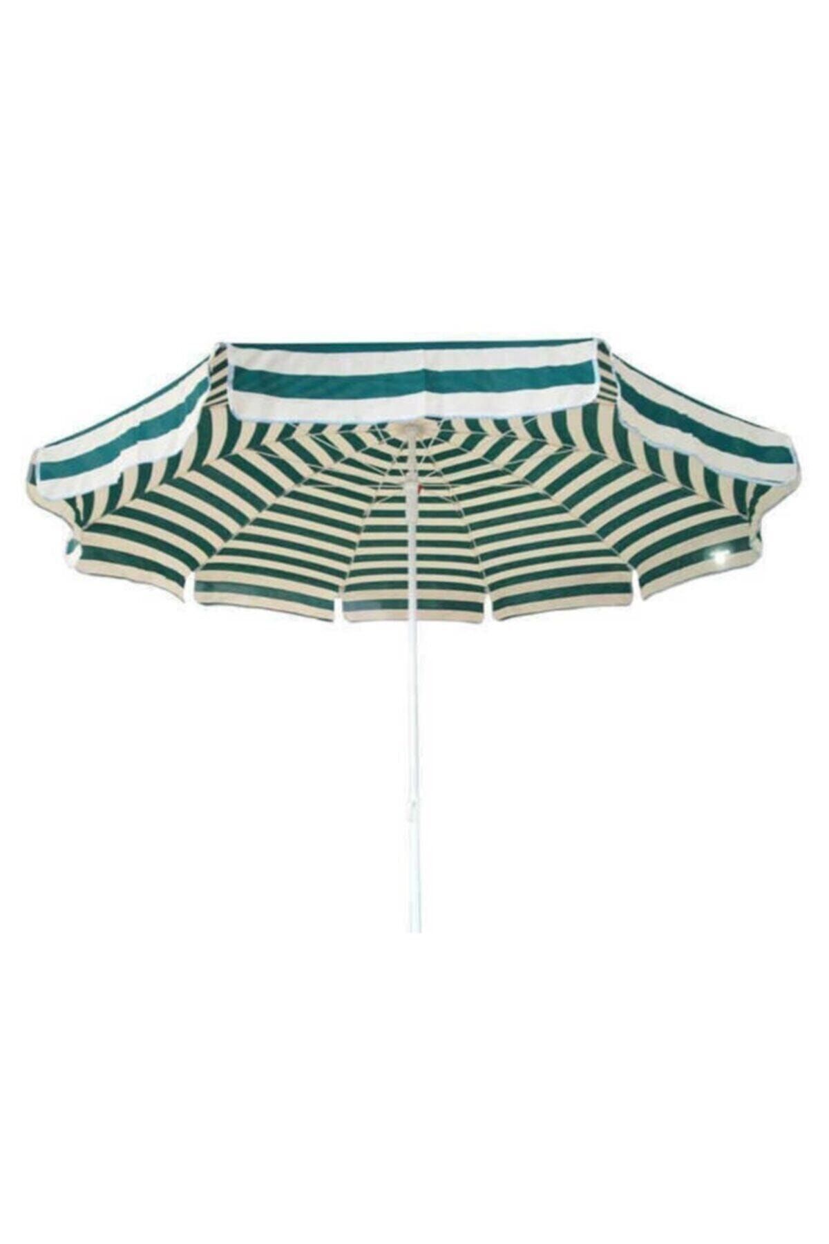 Genel Markalar 2 Metre Plaj Şemsiyesi 10 Telli Eğilebilir