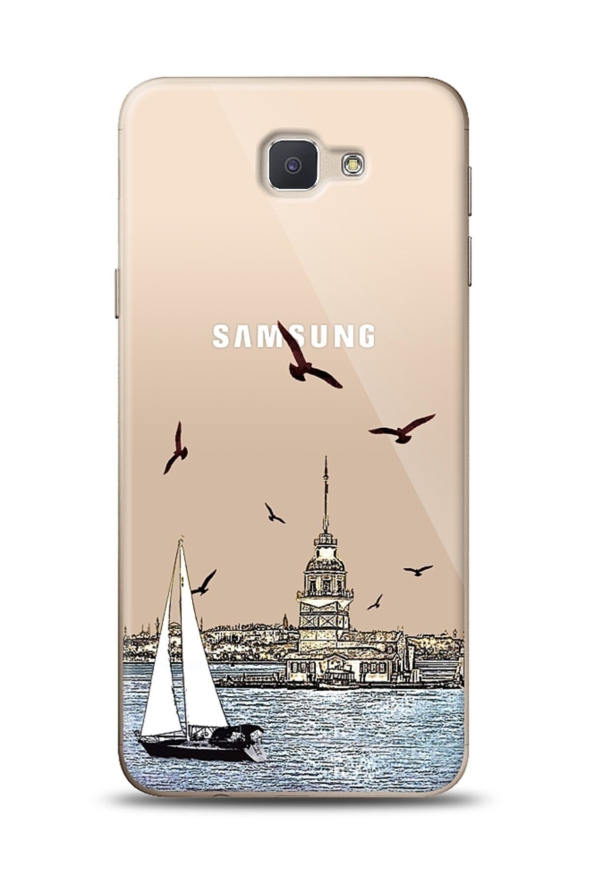 Mobilcadde Samsung Galaxy J5 Prime Uyumlu  Istanbul View Resimli Kılıf