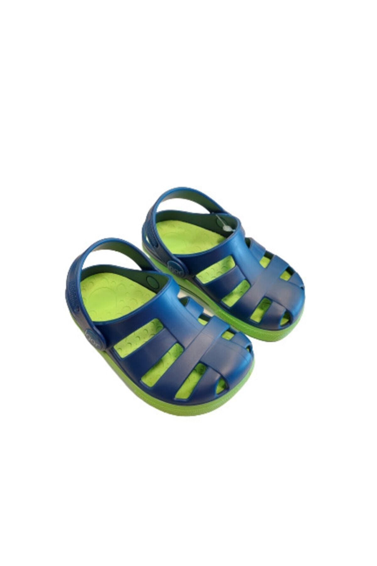 IGOR S10284 Ola Combi Çocuk Mavi Yeşil Sandalet