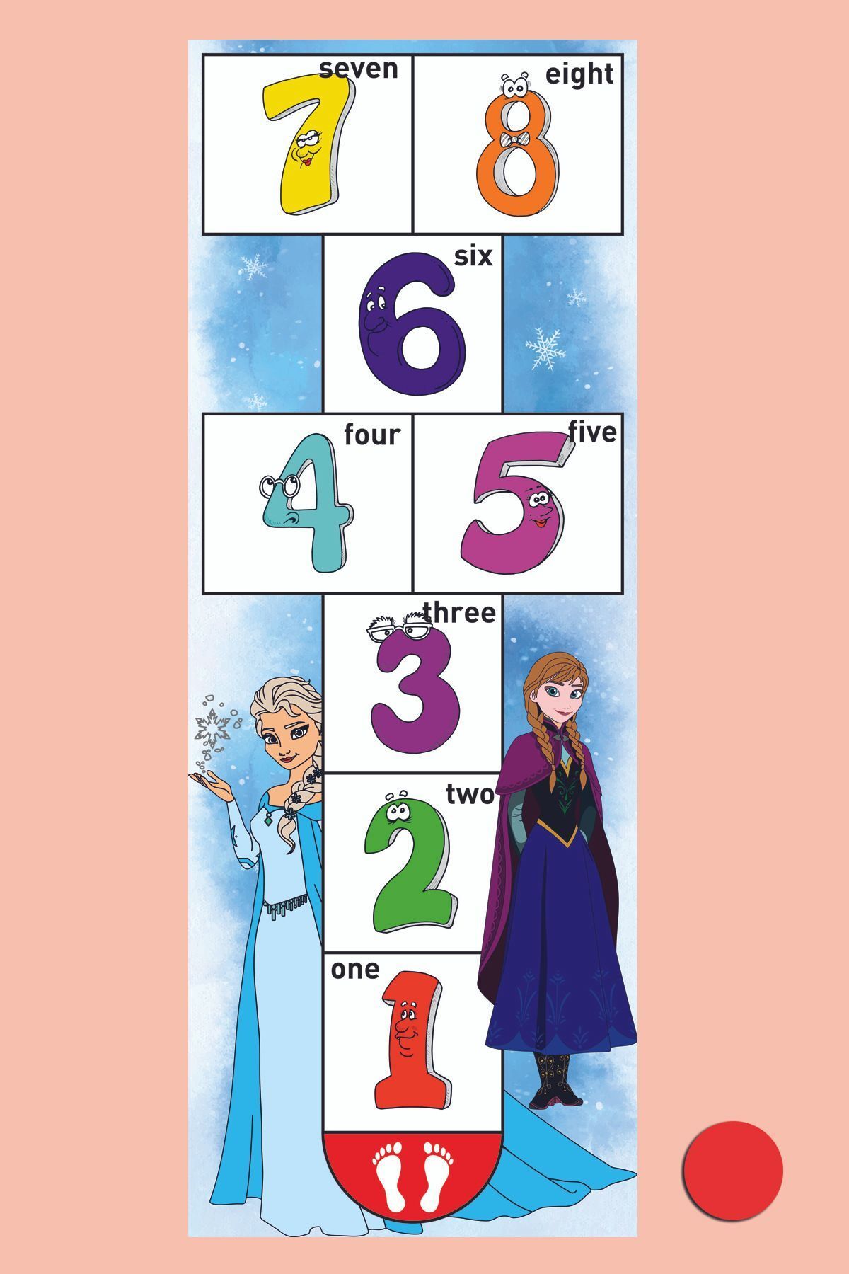 Genel Markalar Elsa Anna Sek Sek Oyunu ( 75x200 Cm )
