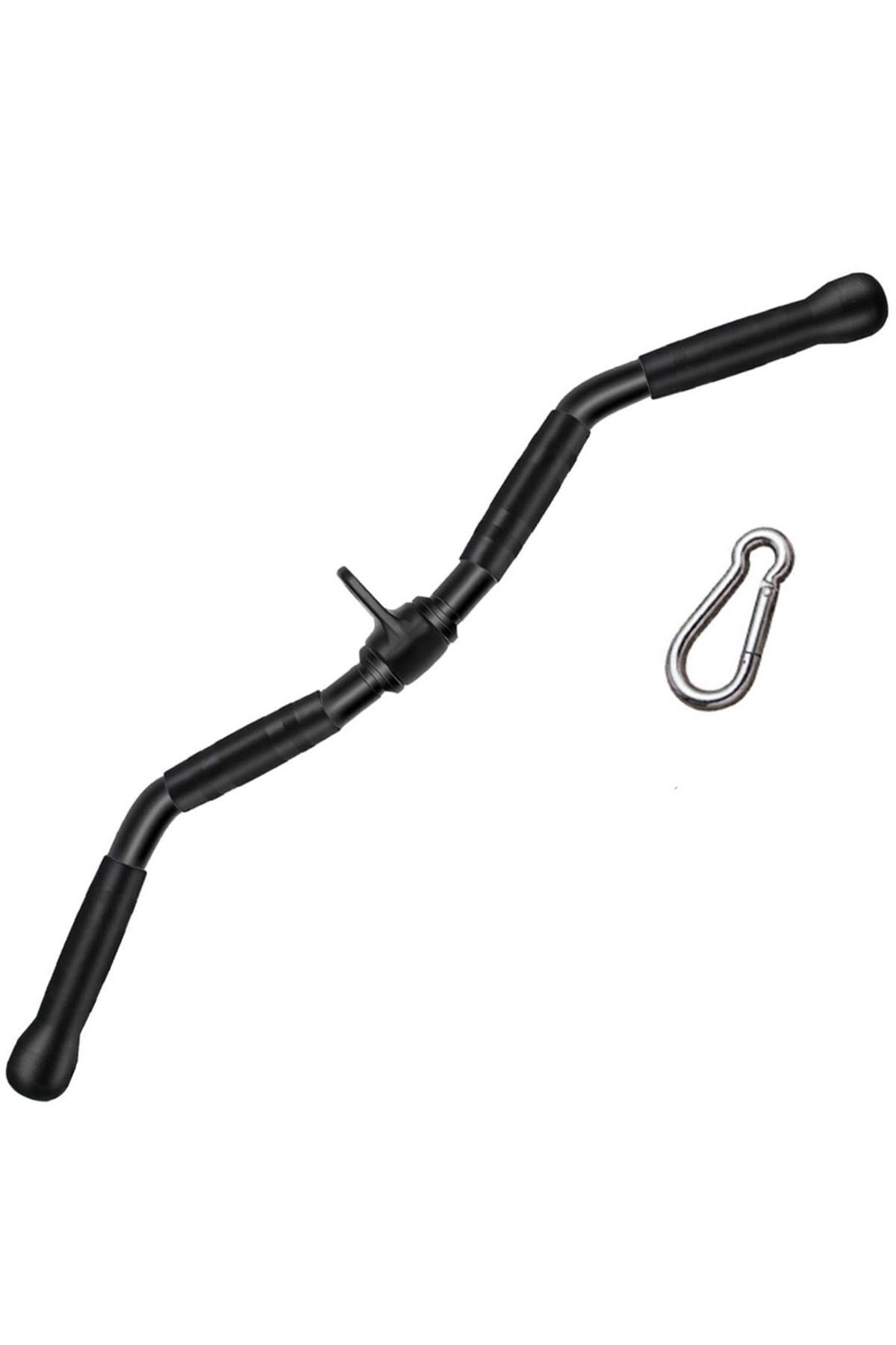 FinxSport Profesyonel Lat Z Bar Aparat - Lat Pushdown / Pulldown Bar