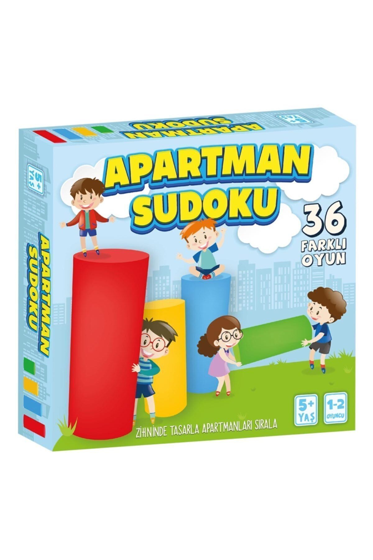 Tes Yayıncılık Zeki Nesiller Apartman Sudoku Zeka Oyunu