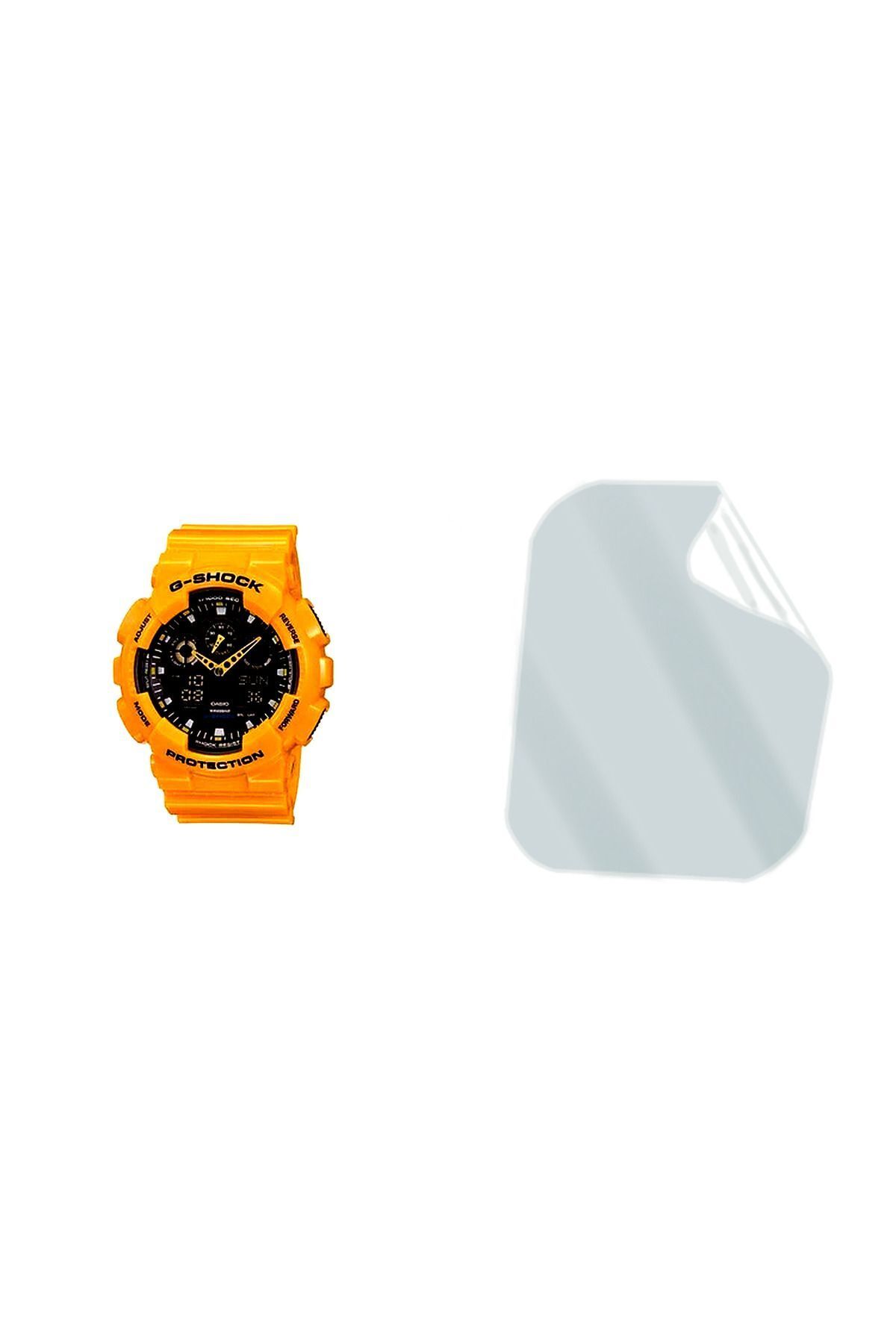 Elektrofoni G Shock G9100r Saat Uyumlu Hydrojel Esnek Kırılmaz Cam Ekran Koruyucu film 8684609225877