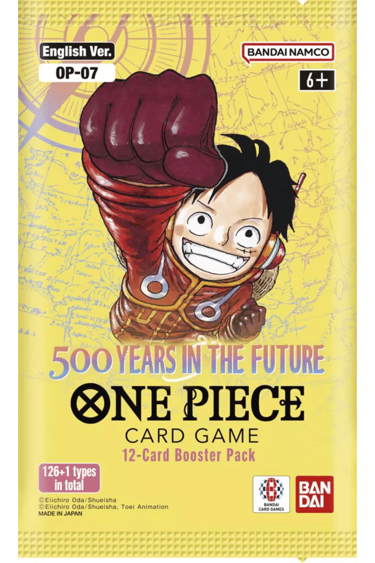 DİSNEY One Piece TCG OP7 500 Years In The Future Booster