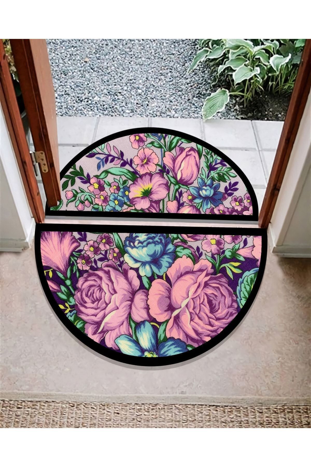 Getcarpet Ikili Kapı Önü Paspası, Kapı I?çi Ve Kapı Dışı Paspas Takımı