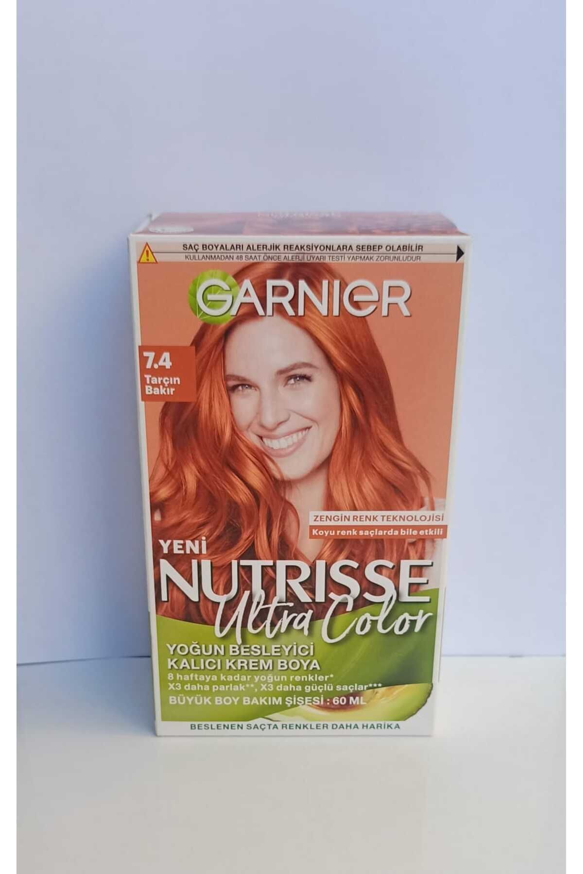 Garnier Nutrisse 7.4 Tarçın Bakır Ultra Color Set Saç Boyası