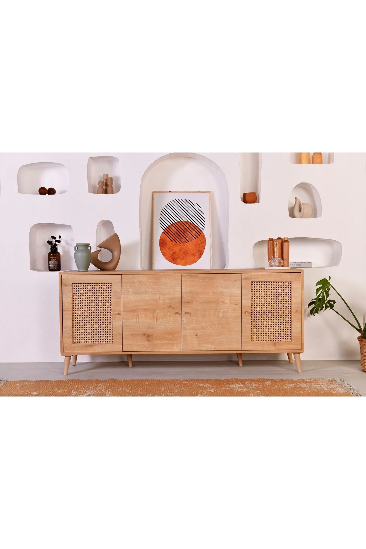 VOW HOME LIVING Calvin Konsol Hazeran