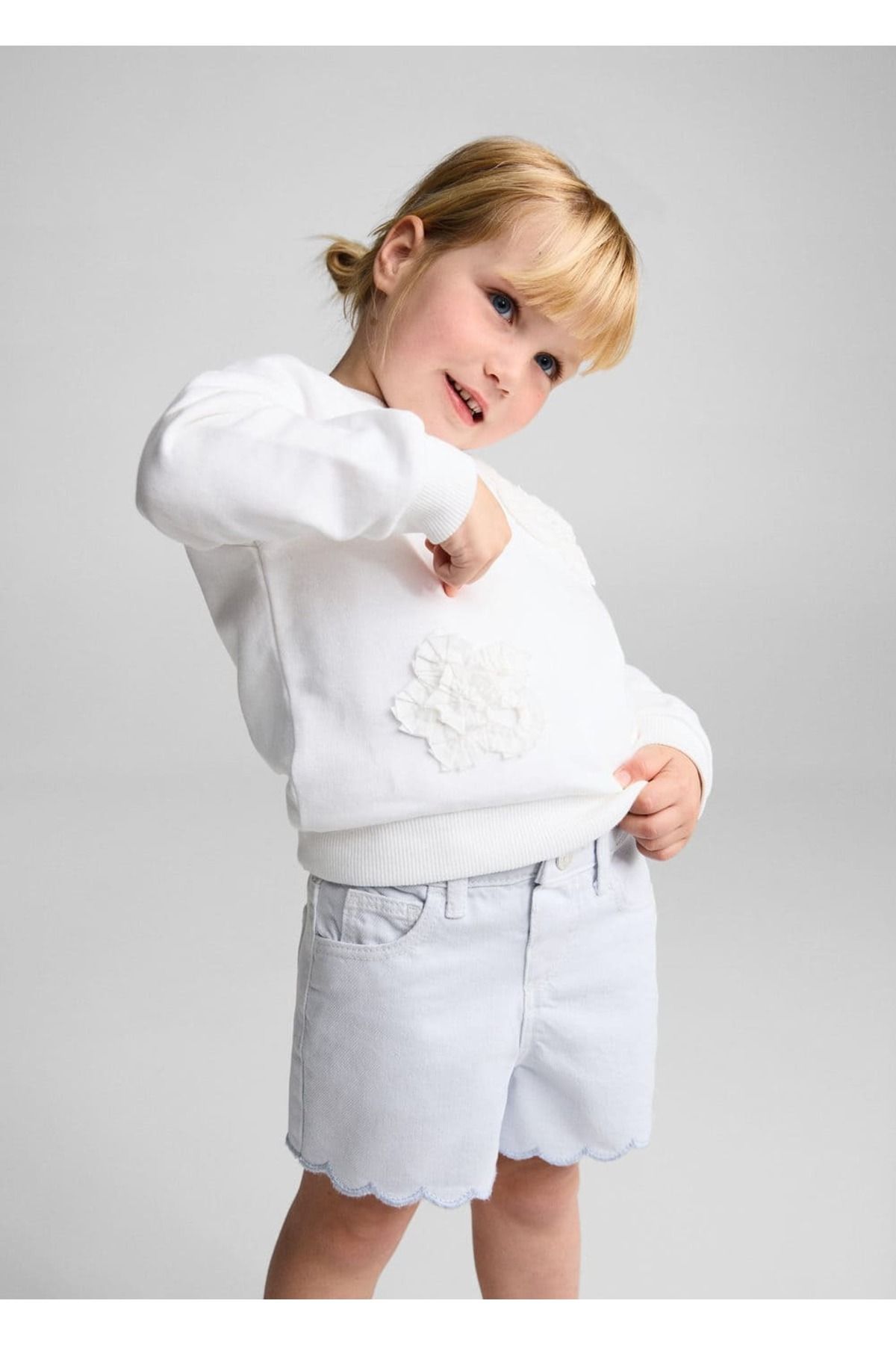 MANGO Baby Dalgalı kısa şort