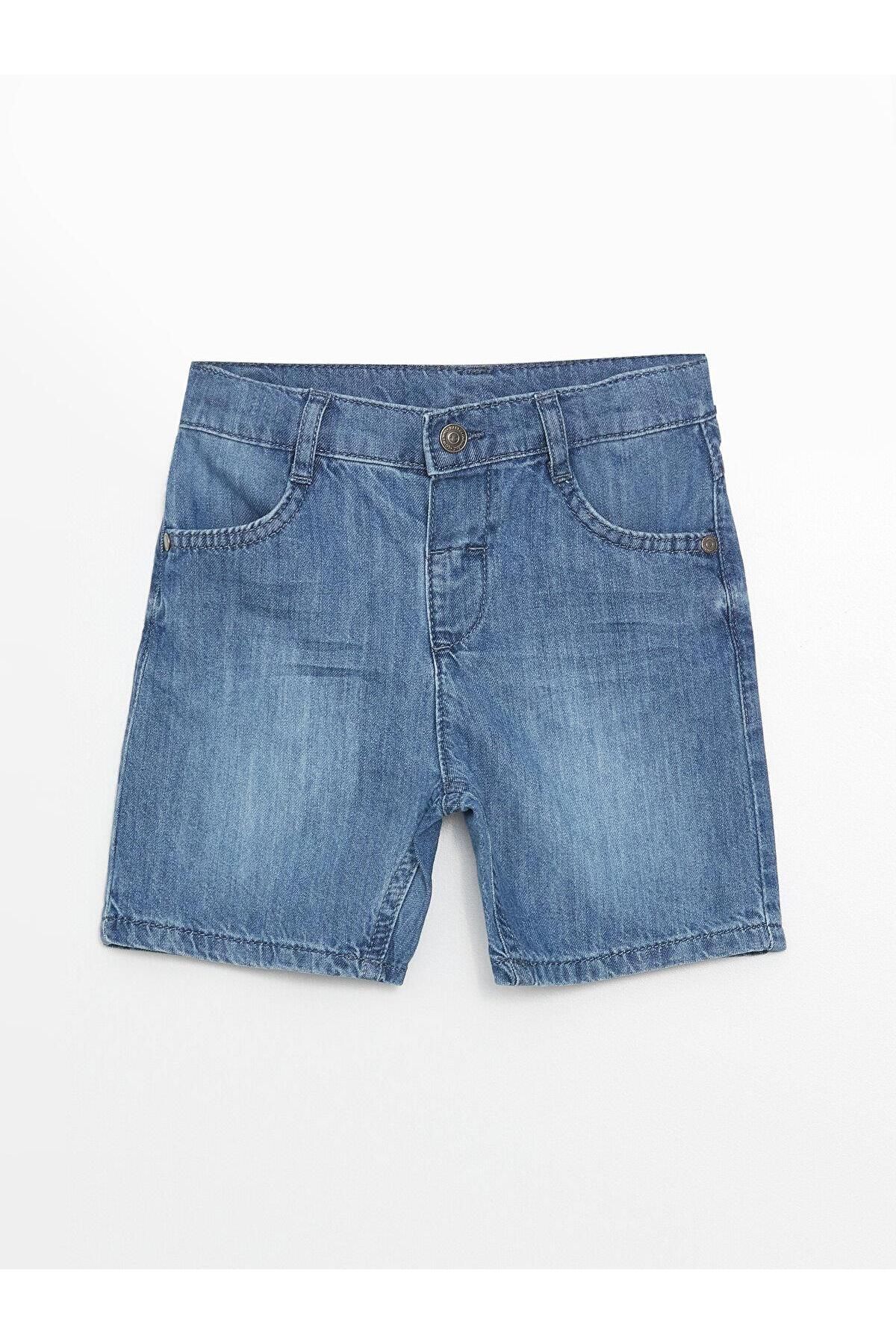 LC Waikiki LCW baby Basic Erkek Bebek Jean Şort