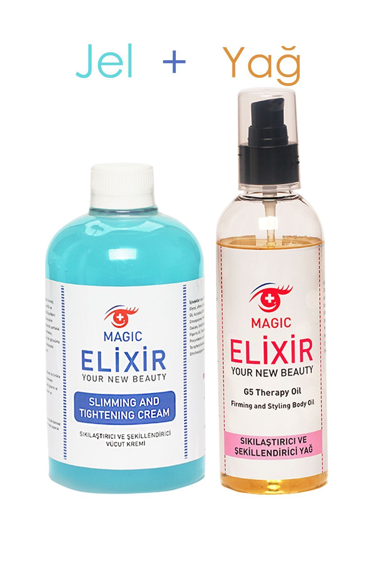 Elixir G5 Masaj Jel + Yağ Seti