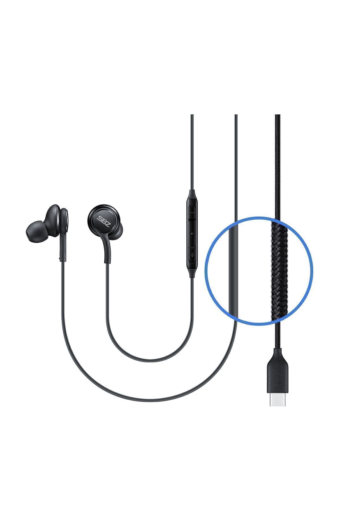 Subzero Type C Kulaklık Samsung A33 A34 A53 A54 A60 A73 A80 A8s A9 Pro Fold Uyumlu Kulaklık