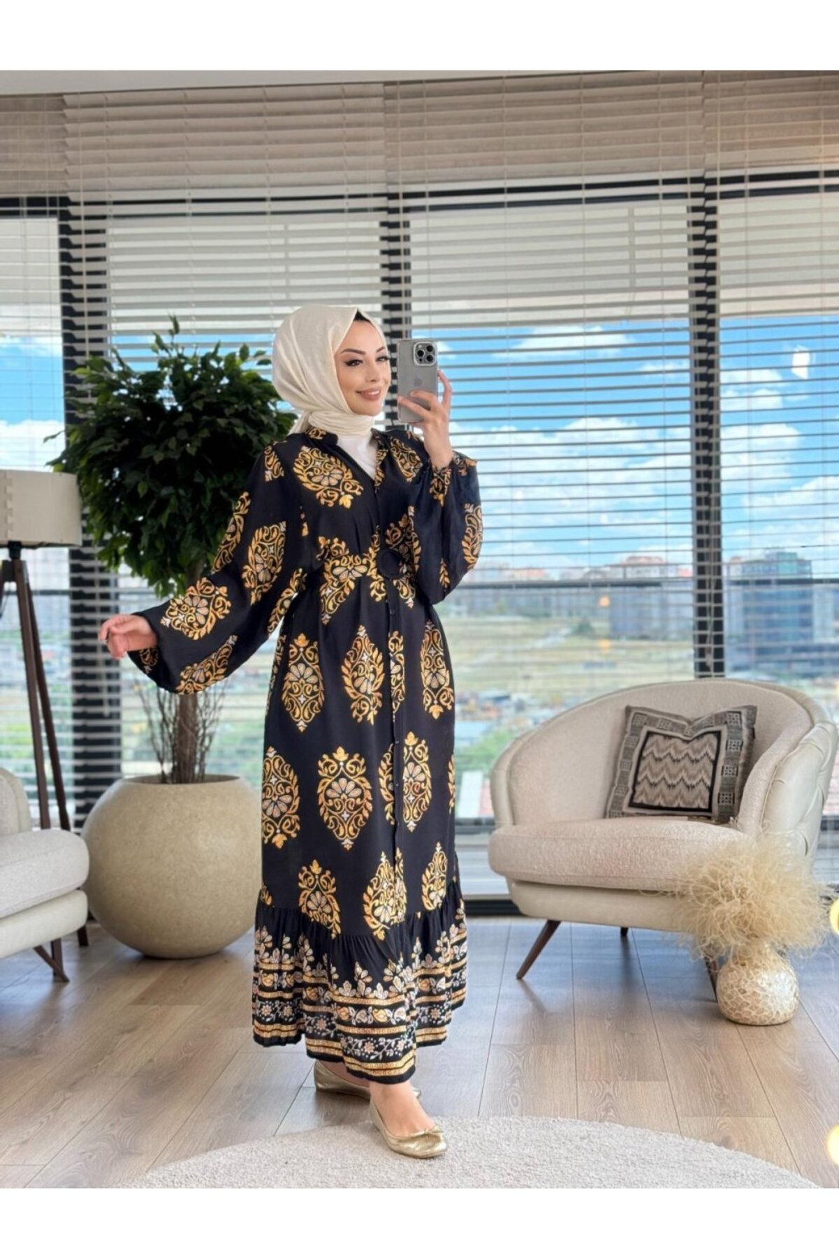 ALANURMODA Pano Desen Viskon Elbise Fiyatı, Yorumları - Trendyol