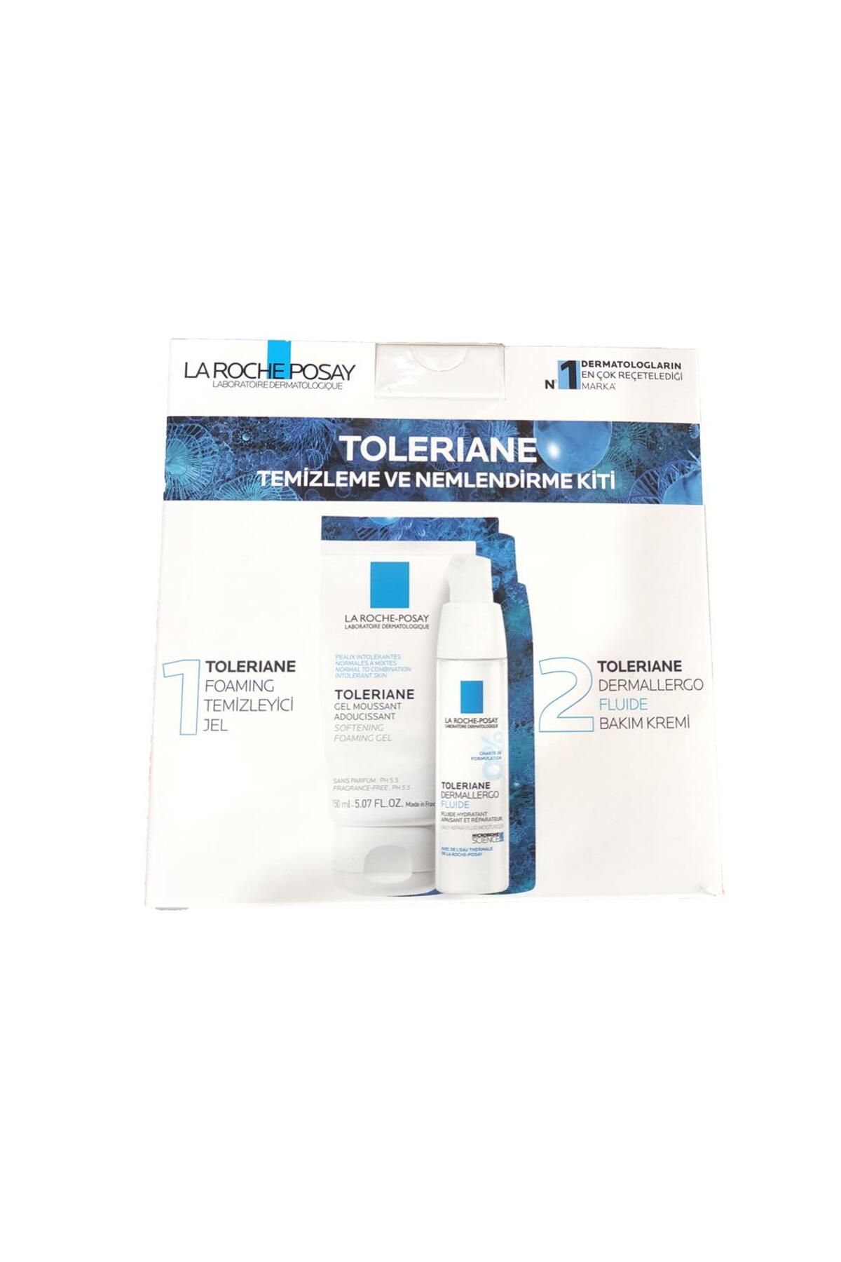 La Roche Posay Tolerıane Dermallergo Fluıde Tolerıane Gel Moussant Kofre Set