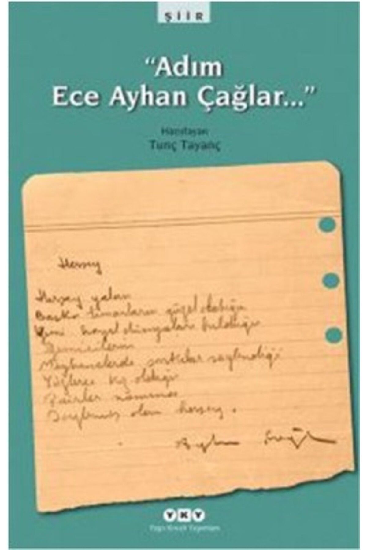 Yapı Kredi Yayınları Adım Ece Ayhan Çağlar…