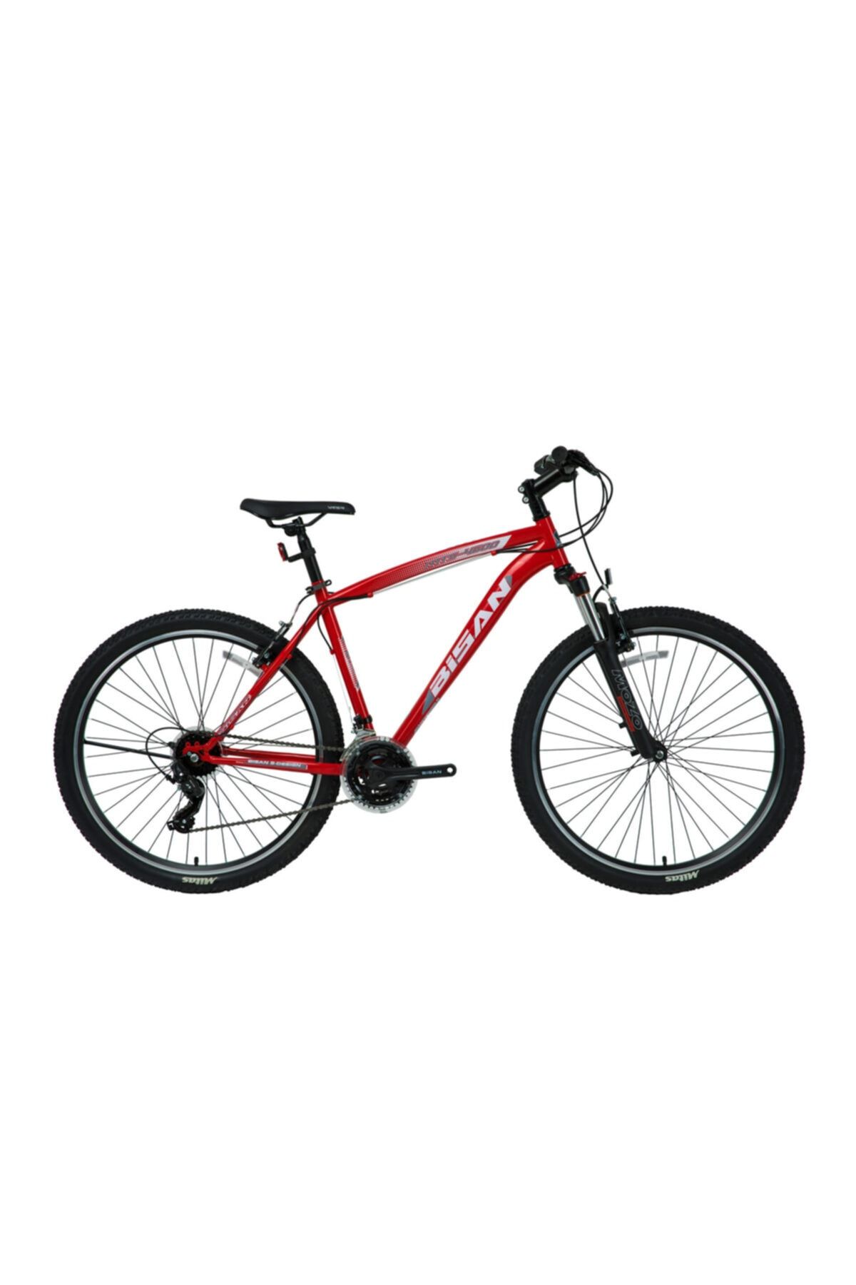Bisan Mts4600 26''- 21 Vitesli Dağ Bisikleti - Kırmızı