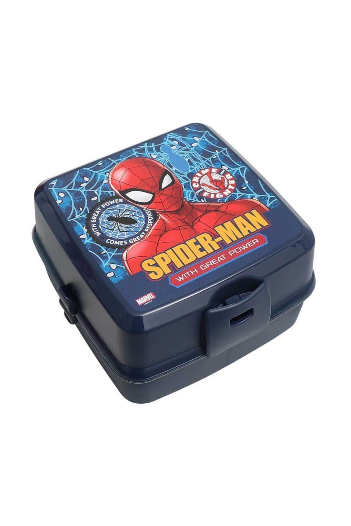 Spiderman Lisanlı Plastik Beslenme Kabı