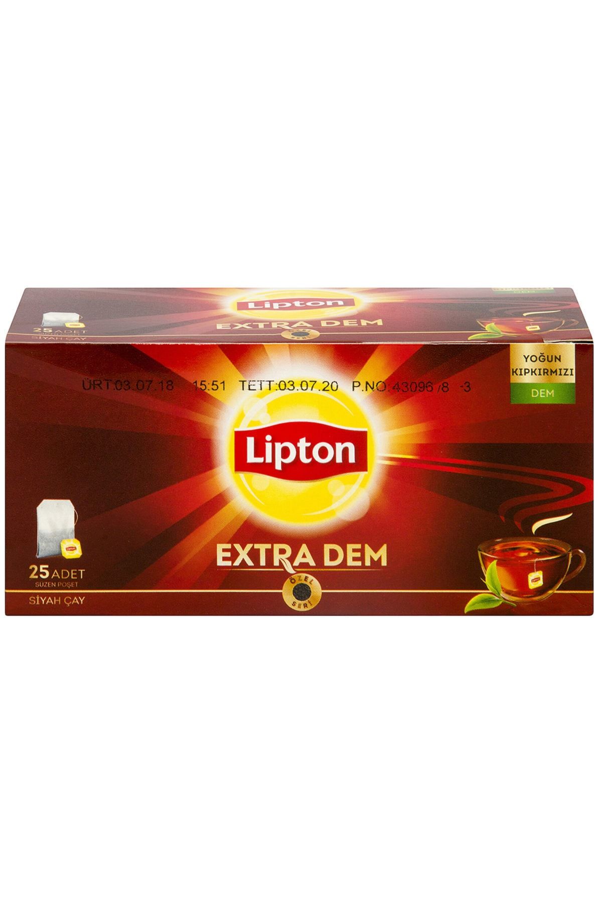 Lipton Lipton Extra Dem Bardak Poşet 25'li 52,5 G