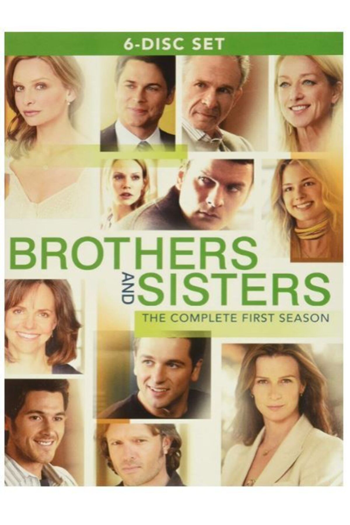 ABC Brothers And Sisters Season 1 (1.SEZONUN TÜM BÖLÜMLERİ) (6 DİSK) Türkçe Seçenek Yoktur Dvd