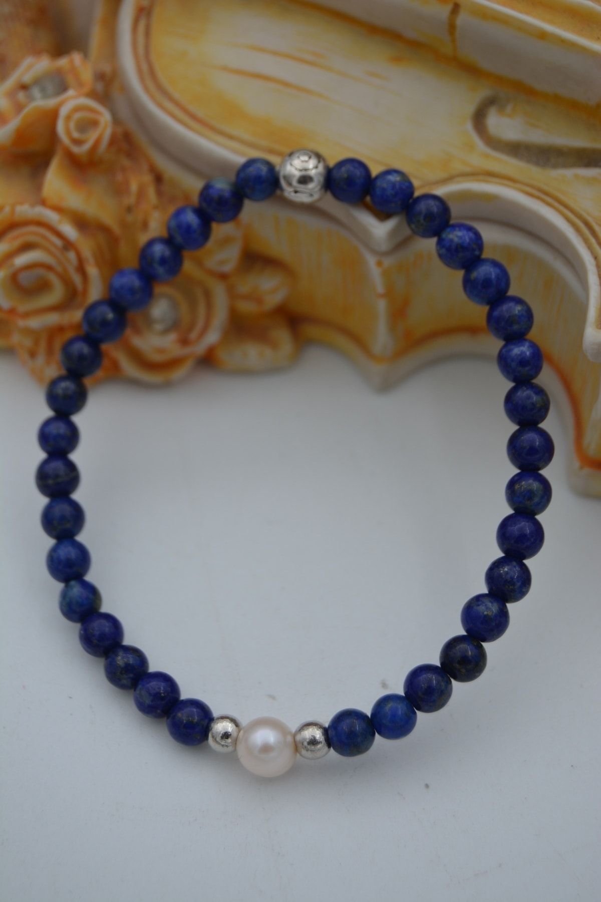 Stoneage Lapis Lazuli Doğal Taşlı Bileklik