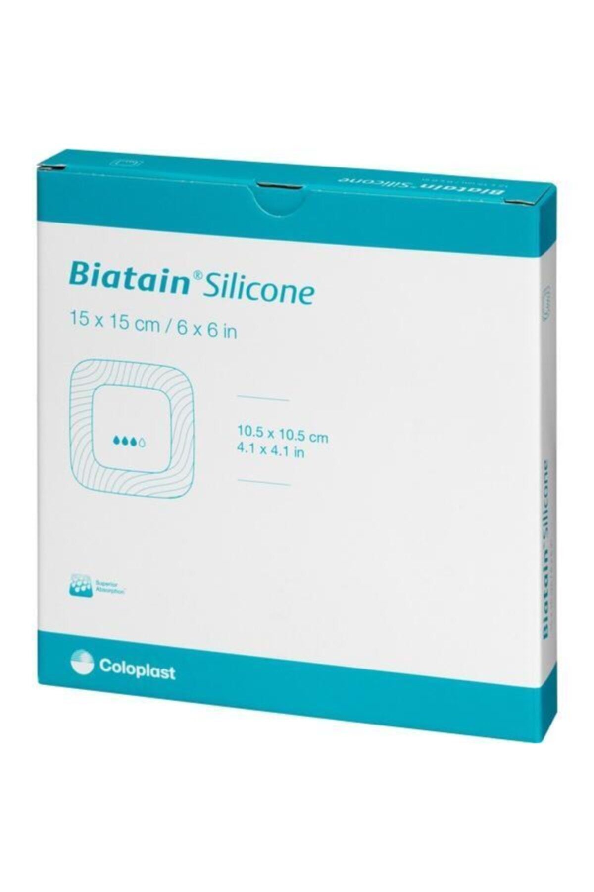 Coloplast Biatain Silicone 15 X 15 / 6x6 In Silikon Köpük Örtü 1 Adet