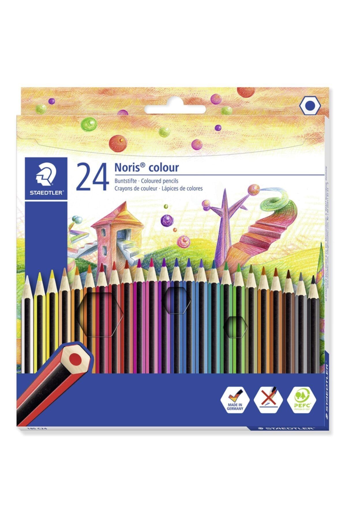 Staedtler Noris Color Kuru Boya 24 Renk Set