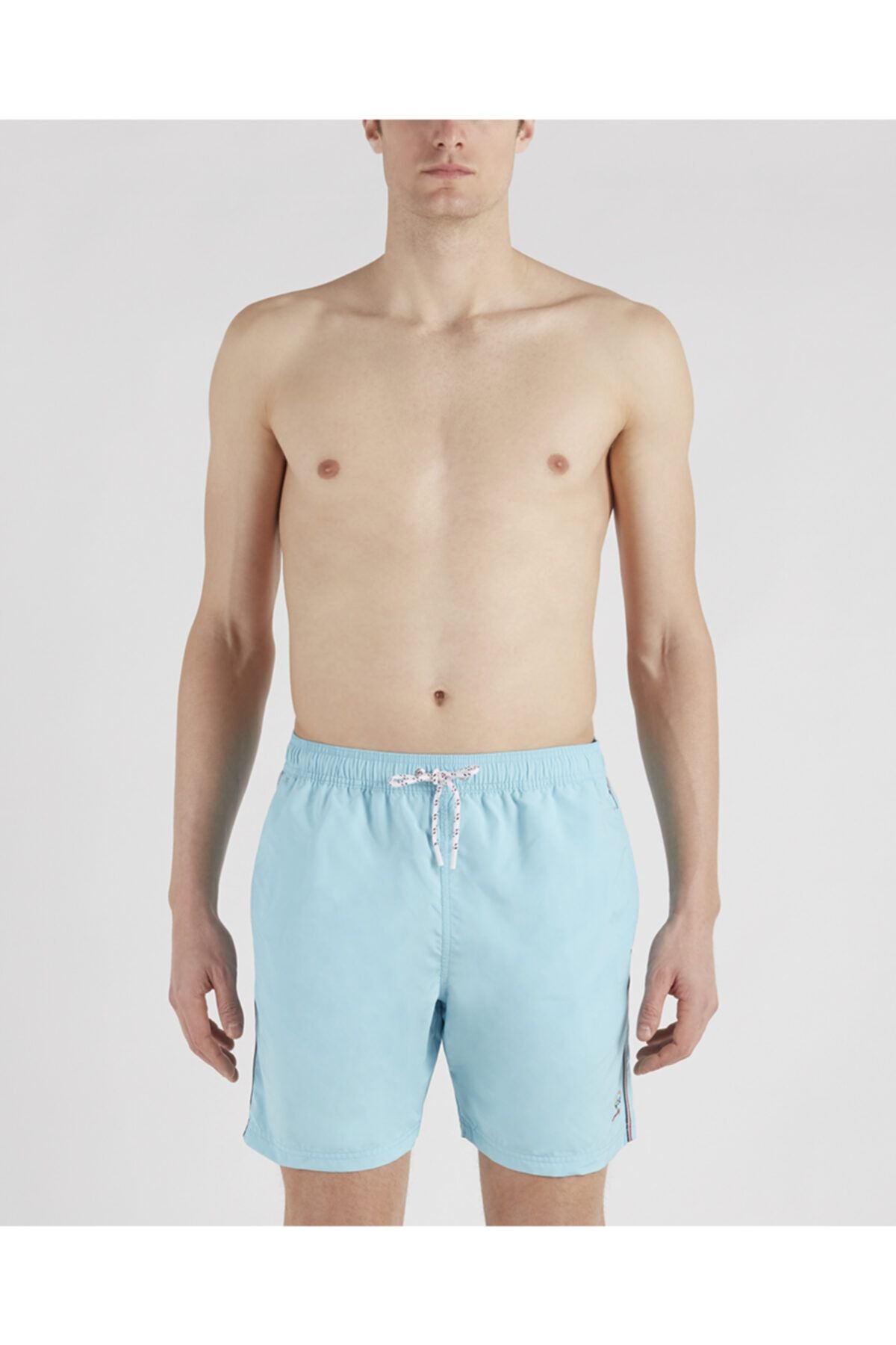 Paul&Shark Men's Woven Swımm. Trunks - C.w. Synthetıc