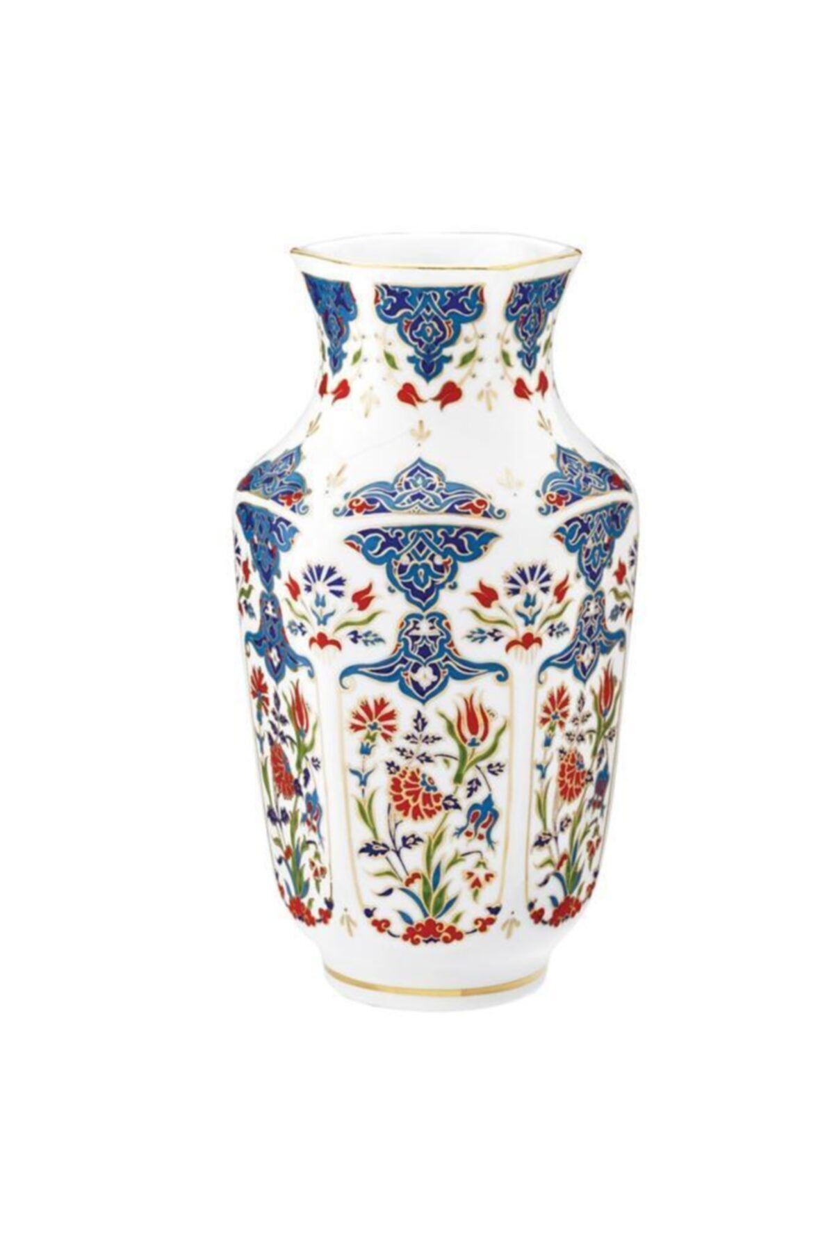 Kütahya Porselen 25 Cm El Yapımı Vazo Dekor No:01415