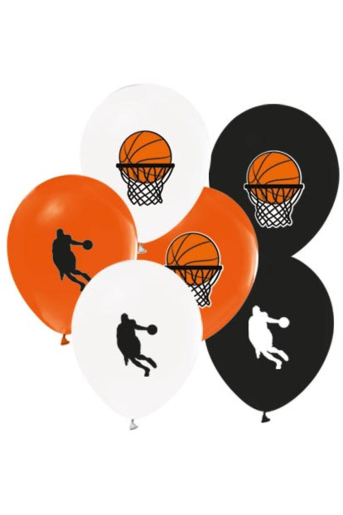 Genel Markalar Baskı Balon Basketbol 10 Adet
