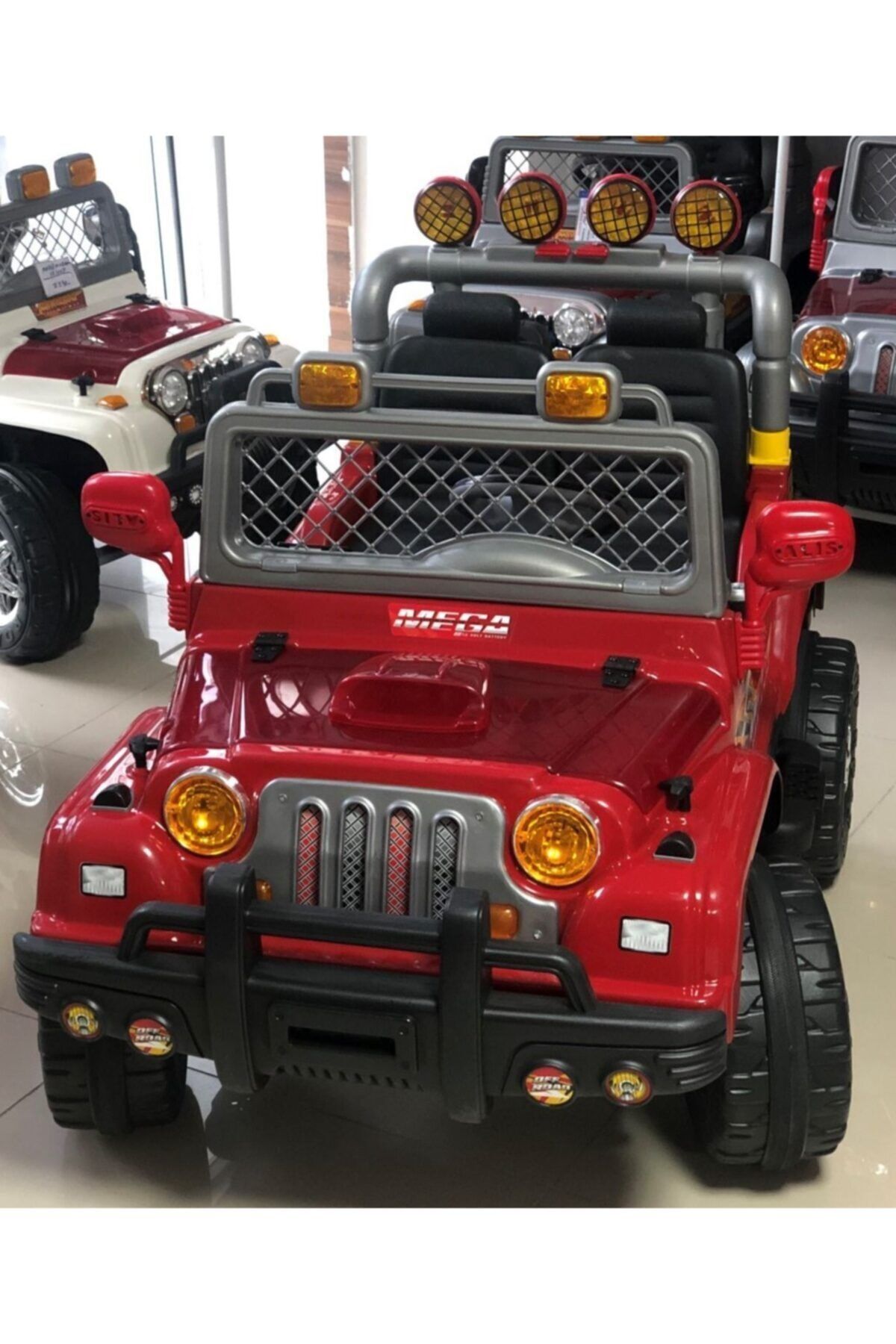 Aliş Toys Aliş 504k Mega Off Road 12v. Uzaktan Kumandalı Akülü Jeep