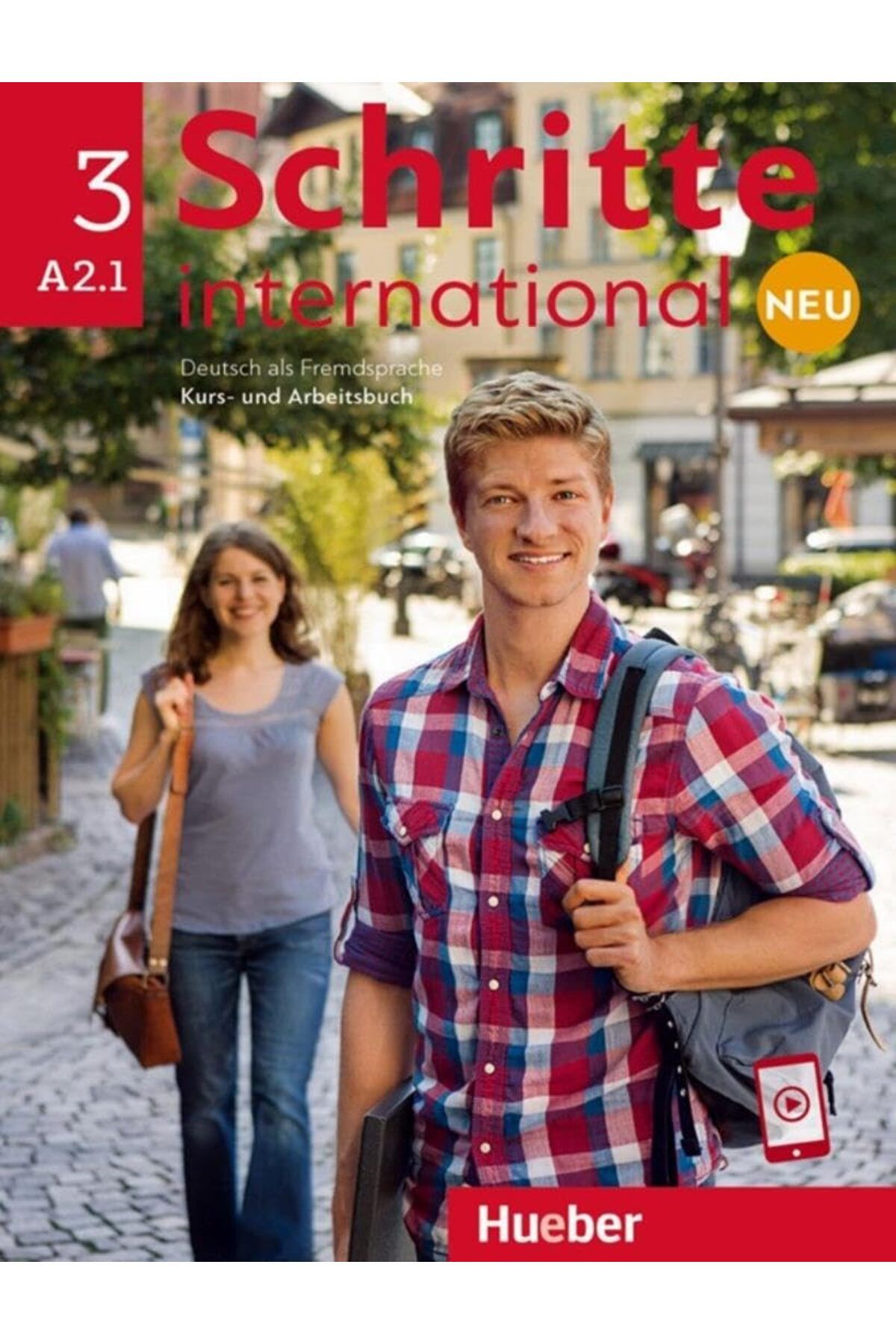 Hueber Yayınları Schritte International Neu 3: Deutsch Als Fremdsprache / Kursbuch Arbeitsbuch Mit Audios Online