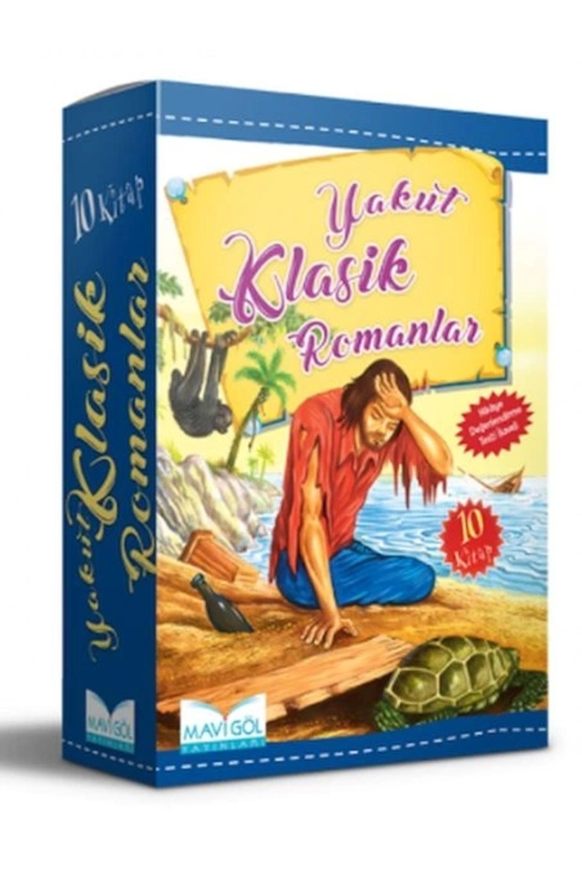 Damla Yayınevi Yakut Klasik Romanlar (10 Kitap)