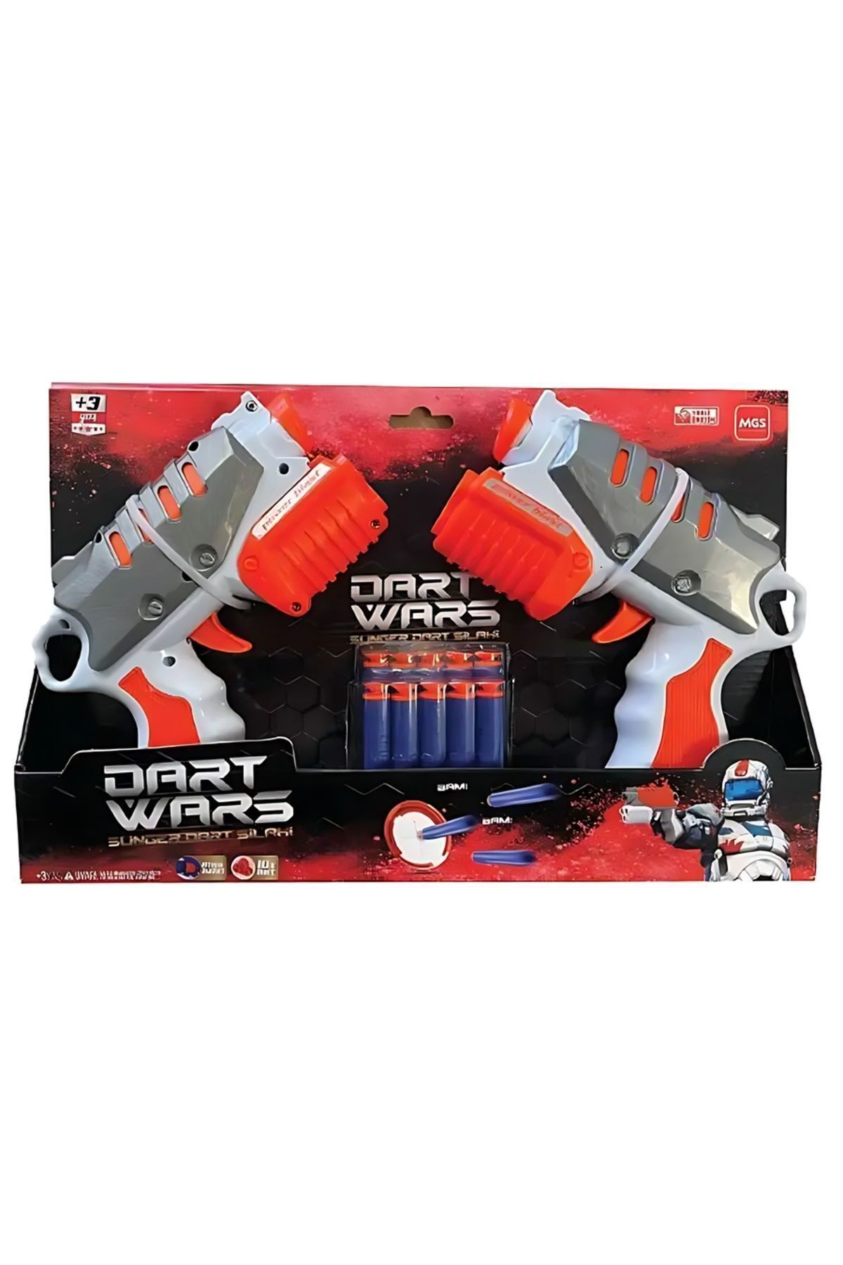 Mgs Dart Wars Sünger Dart Silah