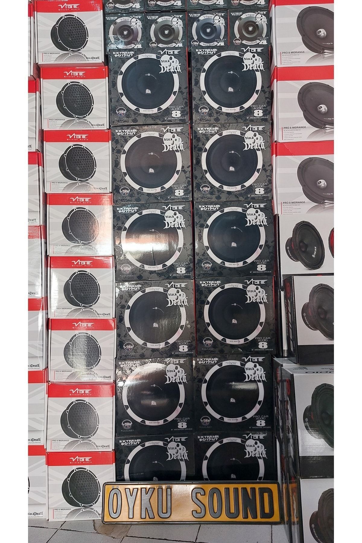 VİBE Black Death Eski Seri 20cm Midrange