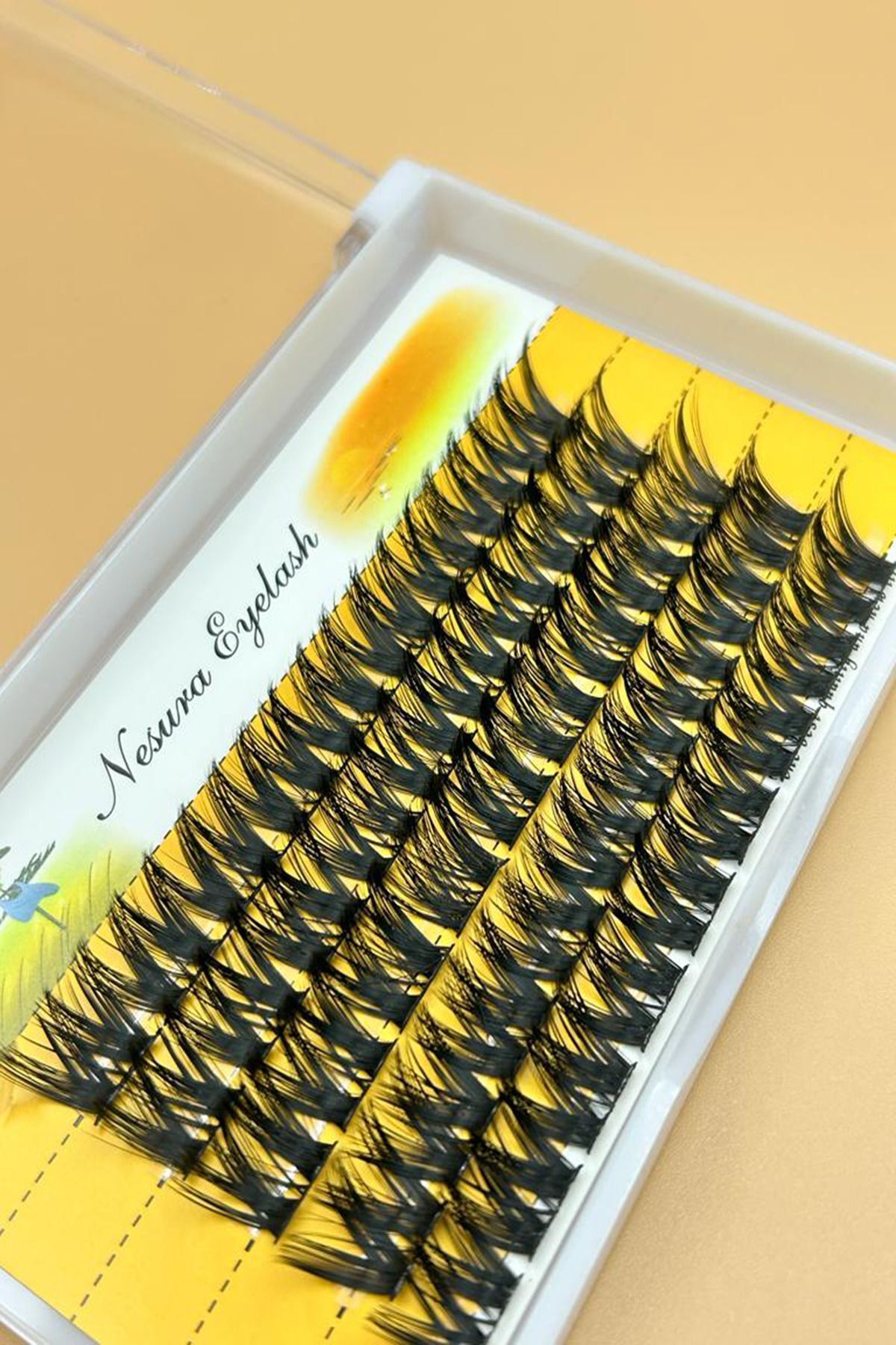 NESURA EYELASH 20d Tekli Demet , Tekli Takma Kirpik - No:10