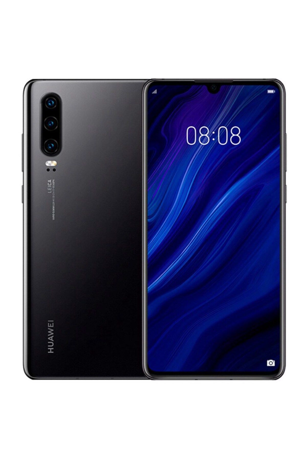 Huawei Yenilenmiş P30 128 GB Siyah Cep Telefonu (12 Ay Garantili) - B Kalite