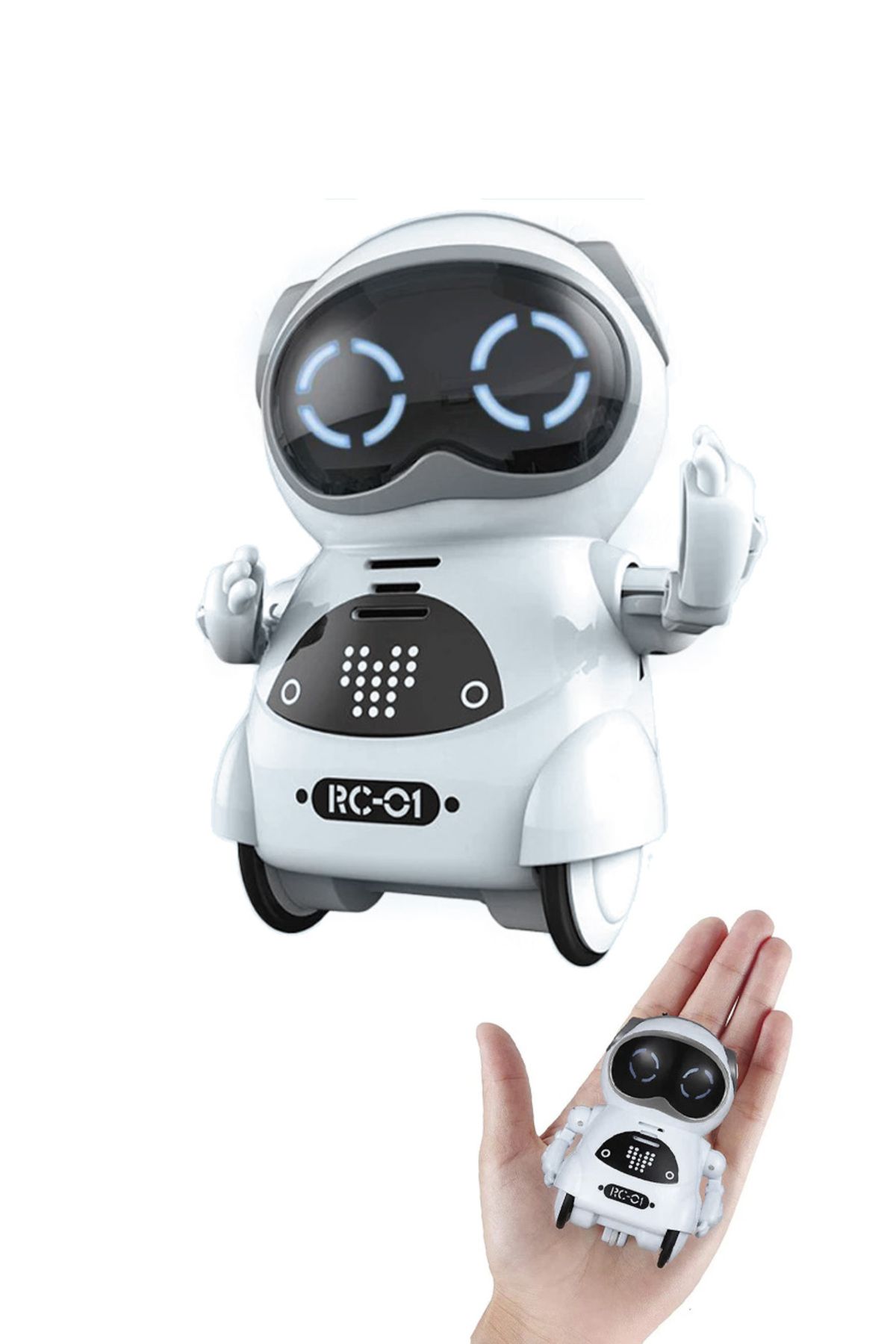 rennes RB-22WH Dans Eden Mini Oyuncak Robot (8x6x5cm)