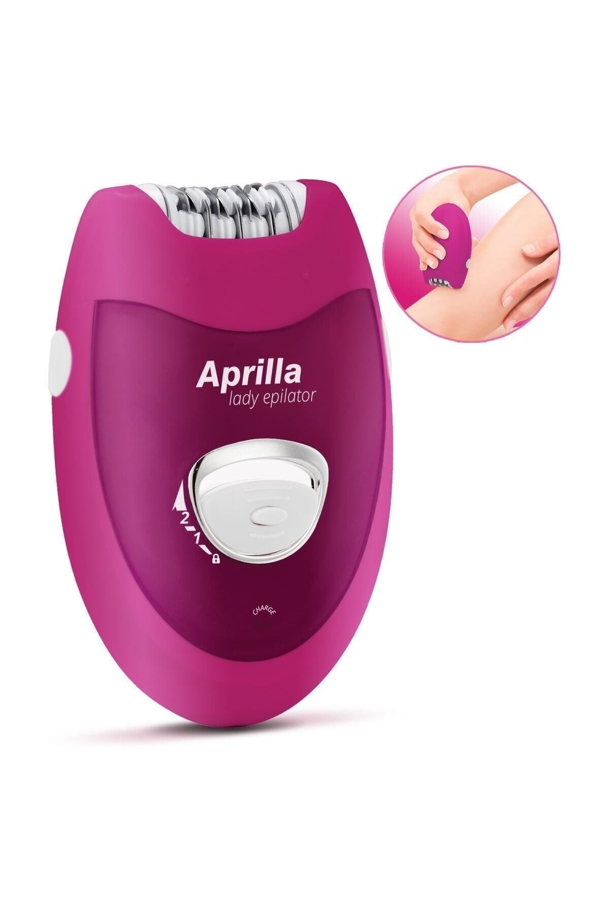 Aprilla AEP 7814 Şarjlı Epilatör Kullanıcı
