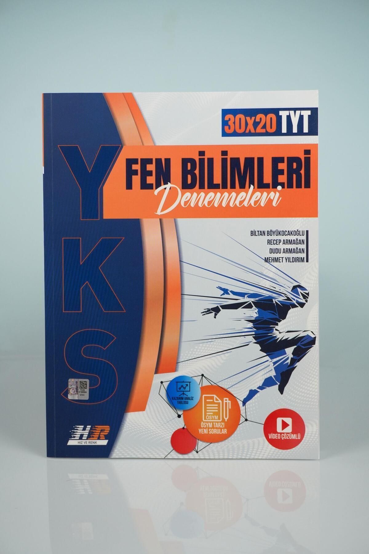 Hız ve Renk Yayınları Tyt Hız Ve Renk Deneme Fen Bilimler (30X20)