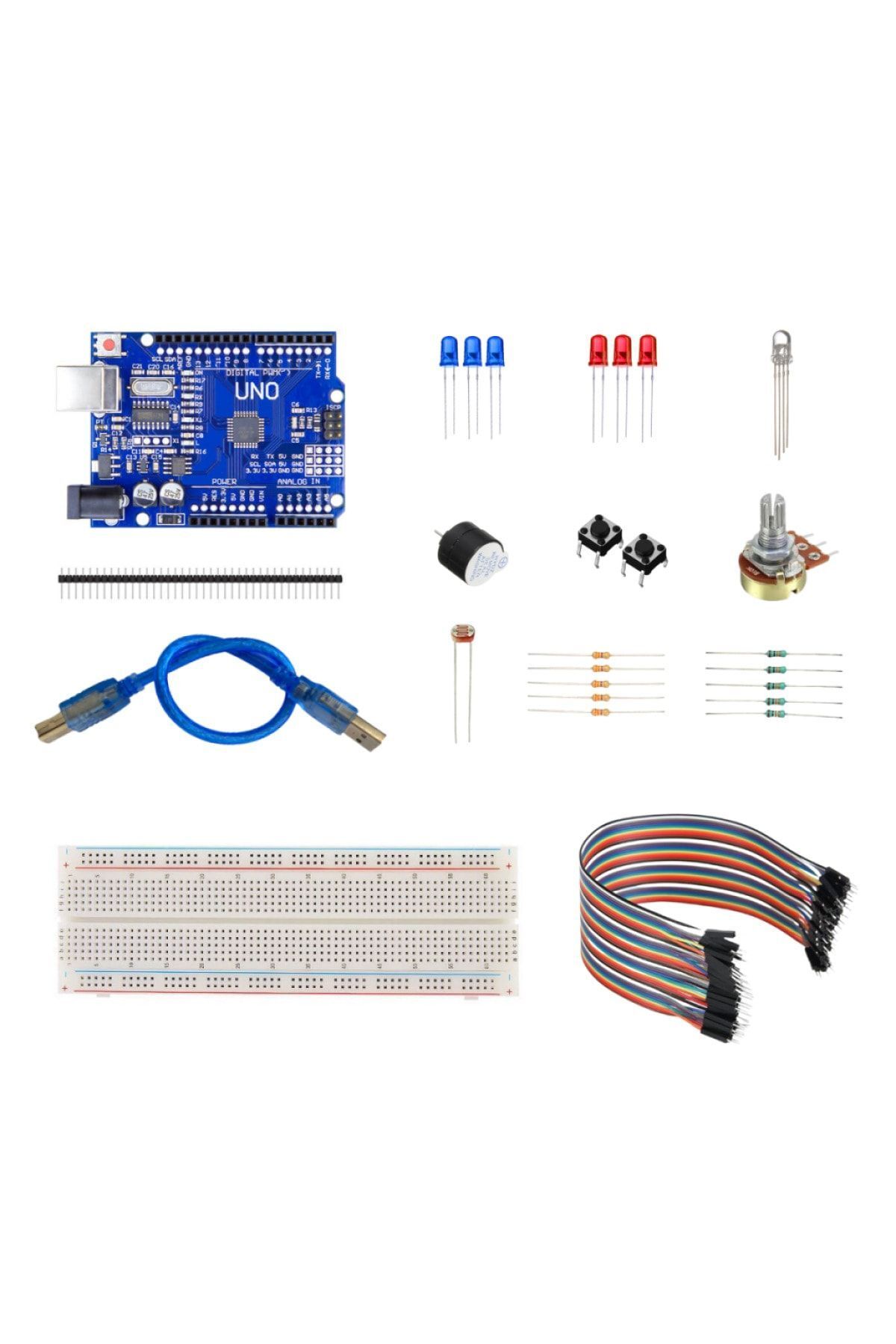 Arduino Uno Ekonomik Başlangıç Seti