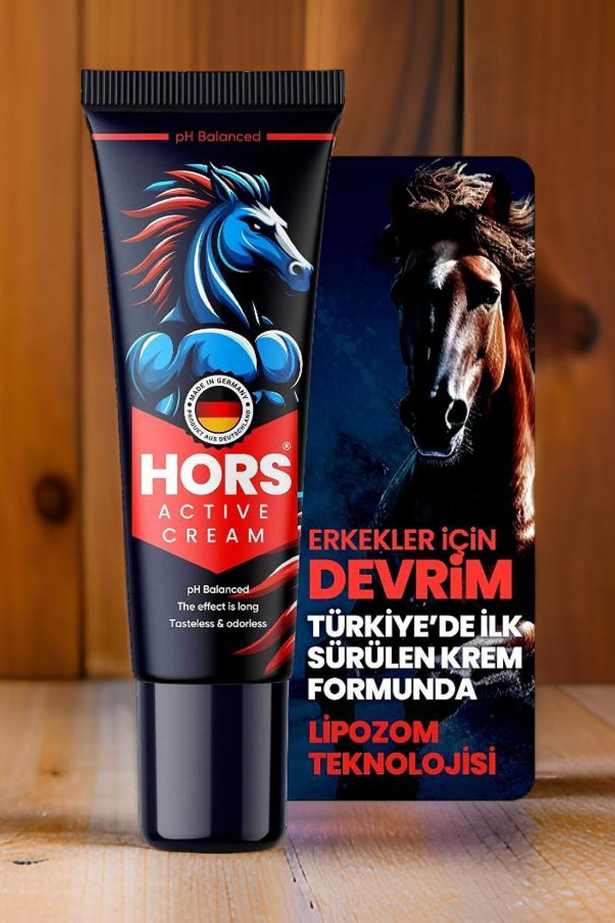 Hors Active Cream Erkeklere Özel Krem