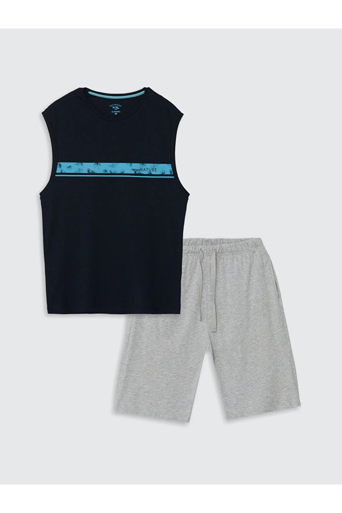 LC Waikiki LCW DREAM Standart Kalıp Erkek Şortlu Pijama Takımı
