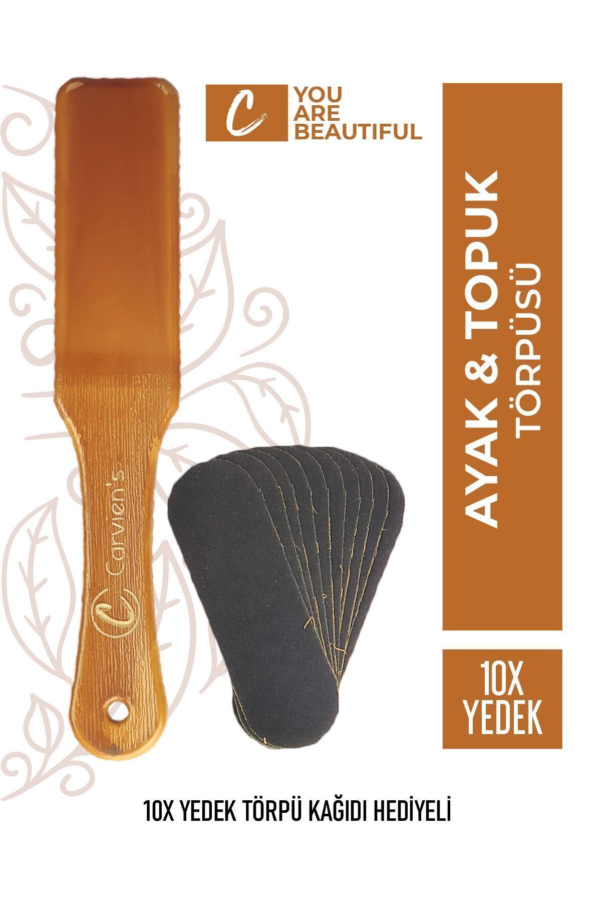 Carvien's Ayak Törpüsü 10 Adet Yedek Törpü Kağıdı