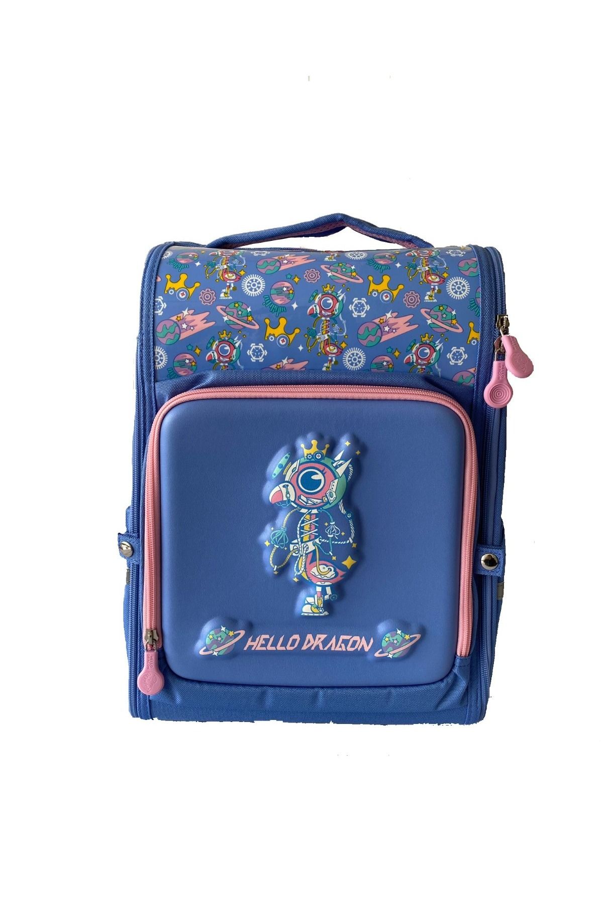 Hello Dragon Okul Çantası Model 7 Lıhght Purple