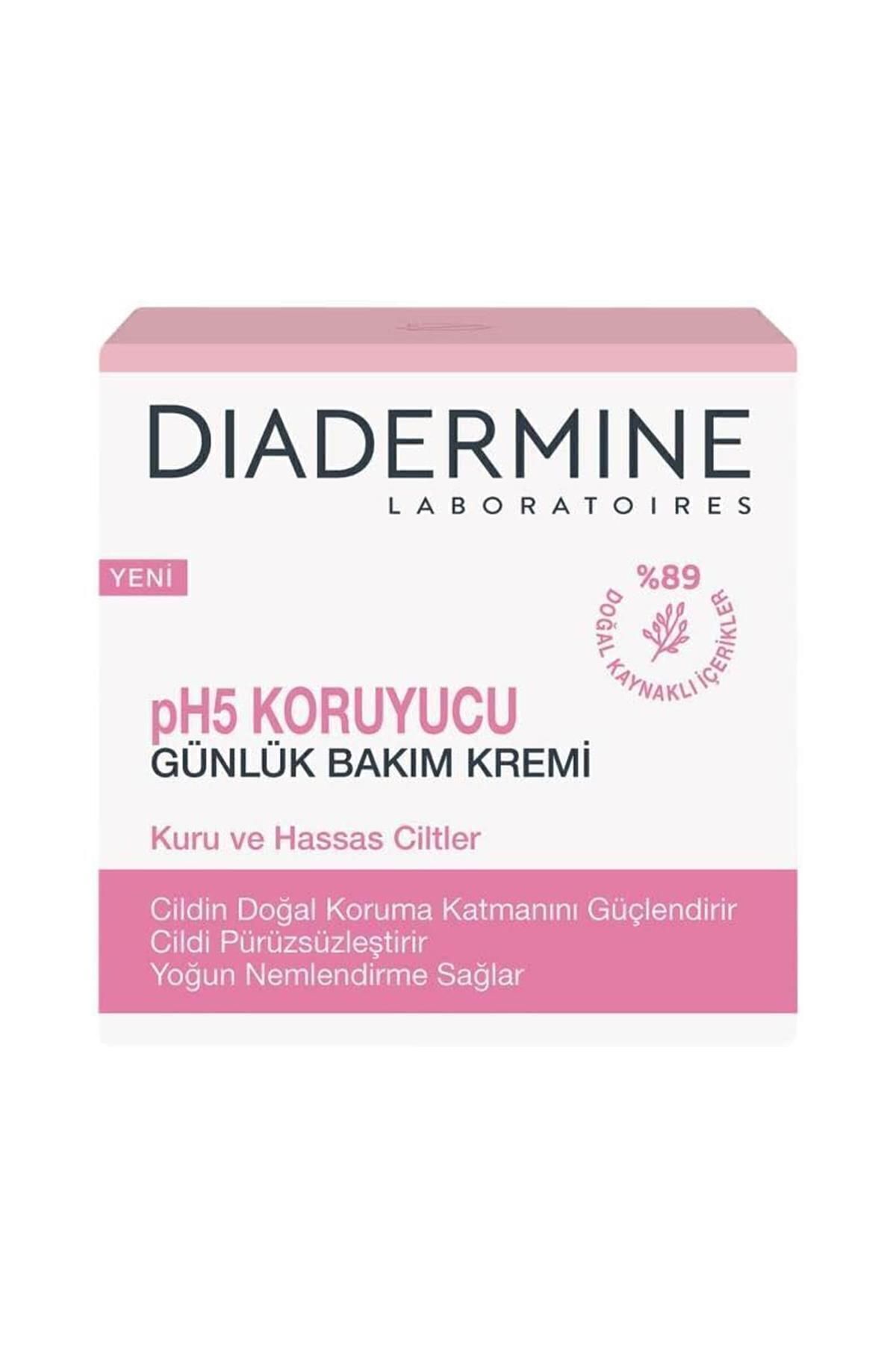 Diadermine Koruyucu Nemlendirici Bakım Kremi Kuru Hassas Ciltler 50 ml