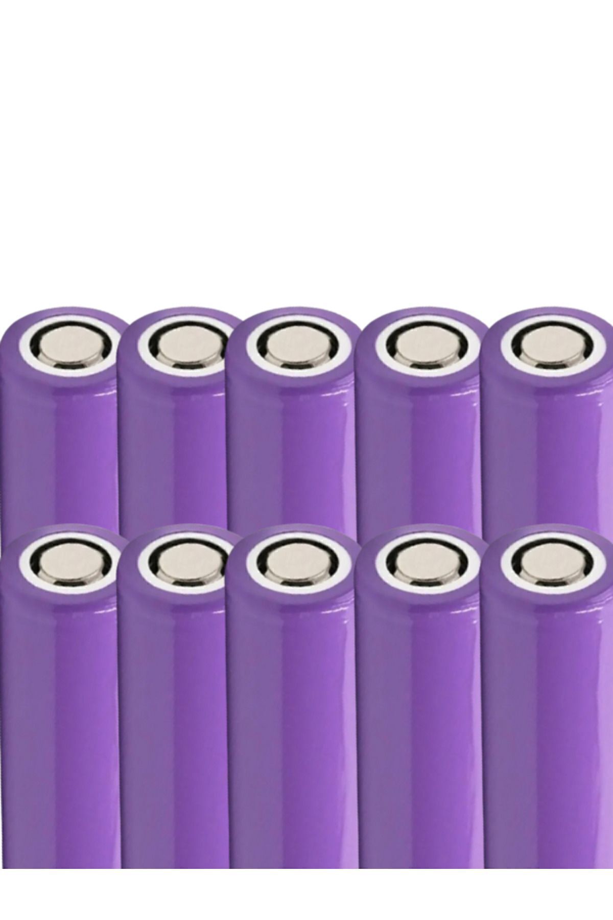 Unichrome 10 Adet 3.7v Şarjlı 18650 Lityum Pil 9800mah 34gr Şarj Edilebilir Li-ion Pil