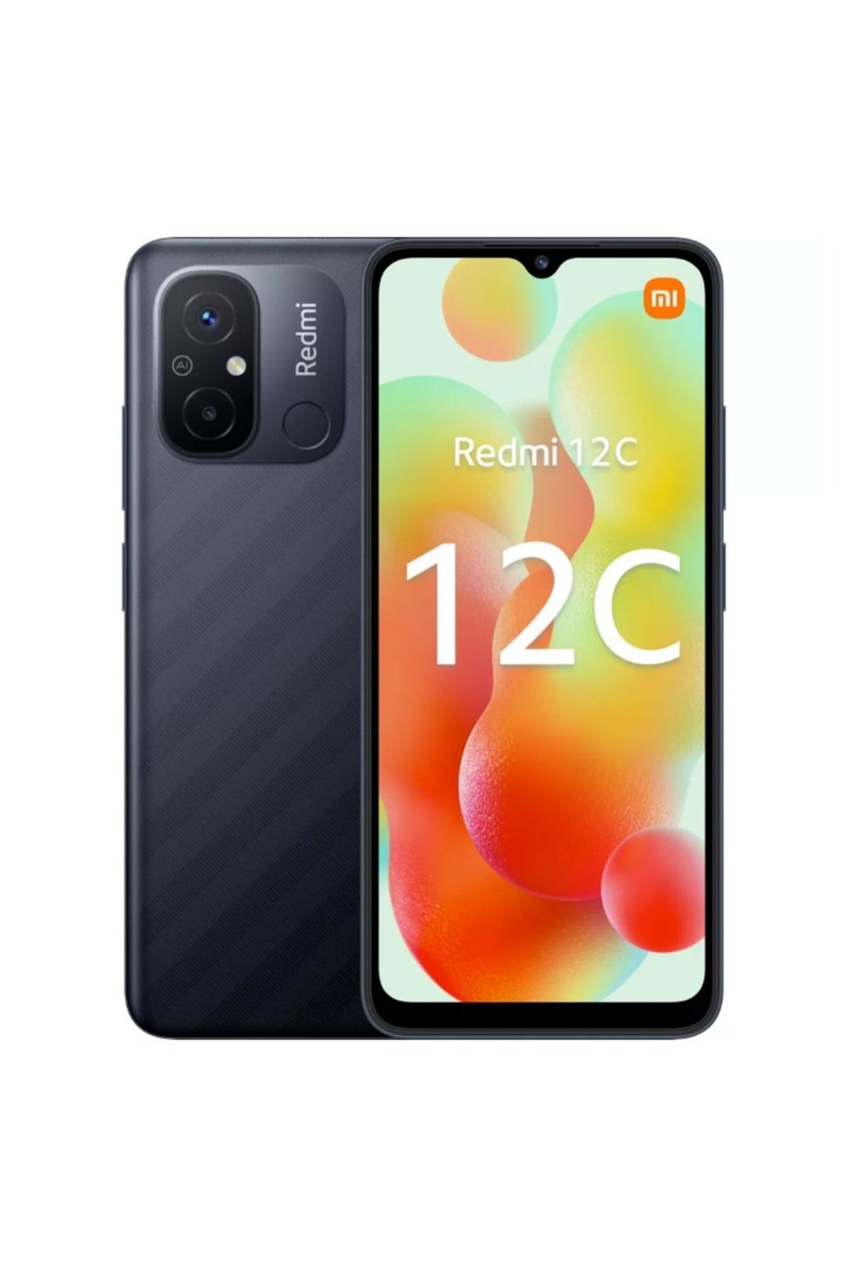 Xiaomi Redmi 12C  3gb RAM 64  gb Gri  Cep Telefonu (Türkiye Garantili)