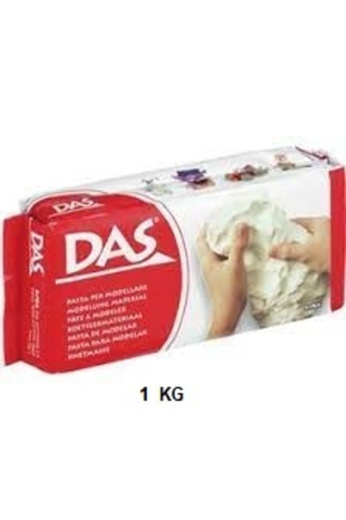 Das Kil Model Hamuru Hava Ile Kuruyan Seramik Porselen Hamuru Doğal 1 Kg Beyaz