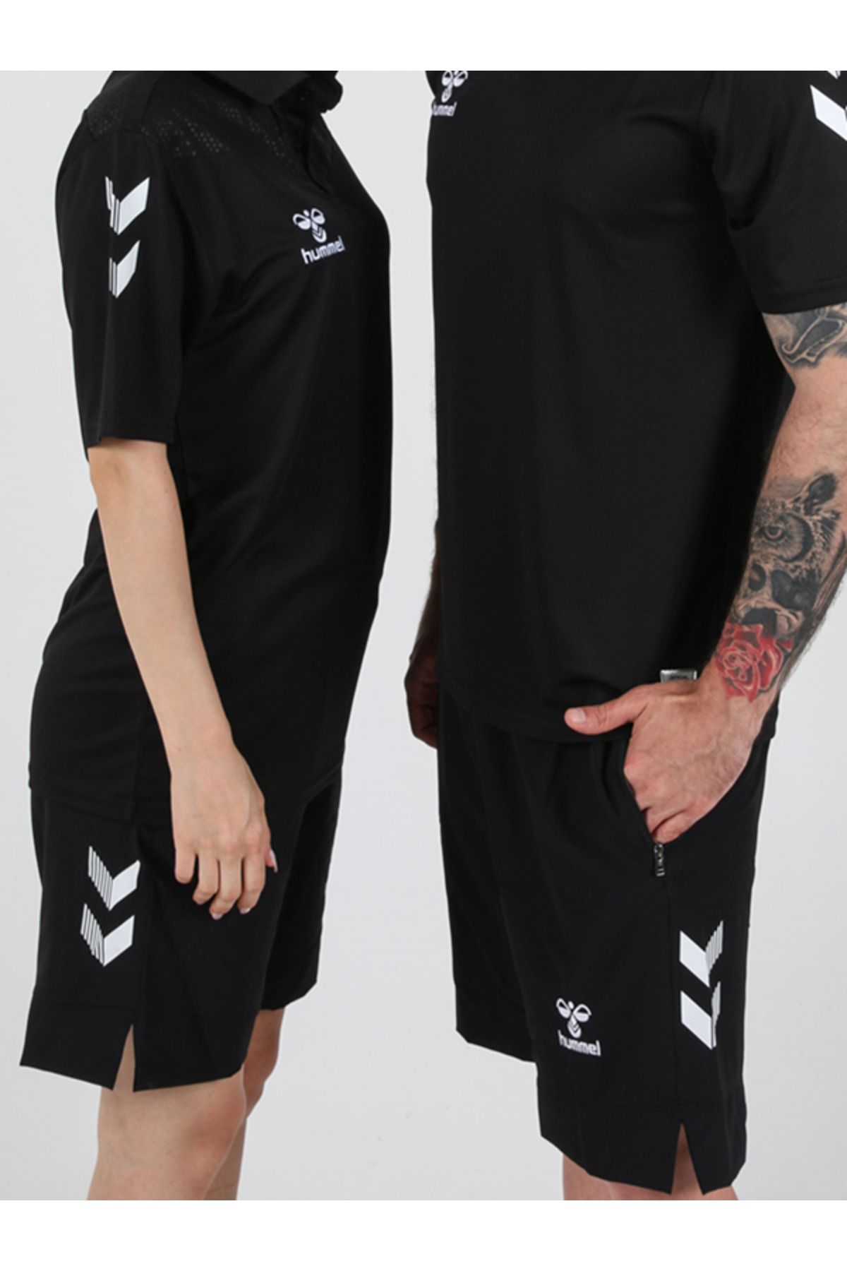 hummel Oregon Kamp Şort Cepli Siyah